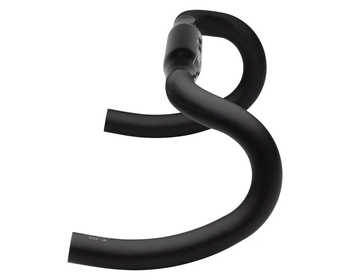 Full Speed Ahead Omega Compact Drop Handlebar (Black) (38cm) - view 2